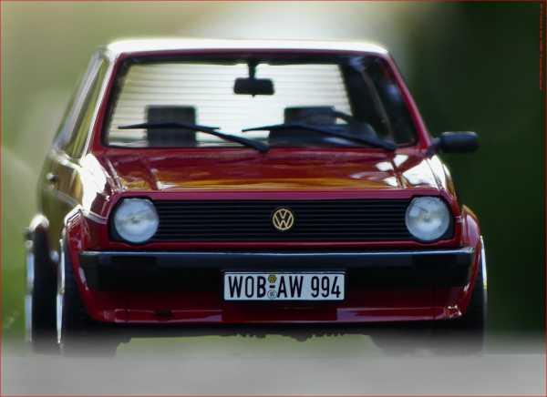 1:18 VW Polo II (Typ 86c) Steilheck Fox 1986 [Bos Model ] Tuning - VERY RAR